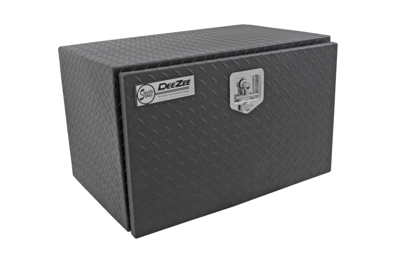 Deezee Universal Tool Box - Specialty Underbed Black BT Alum 30X20X18 (Txt Blk) - DZ 74TB