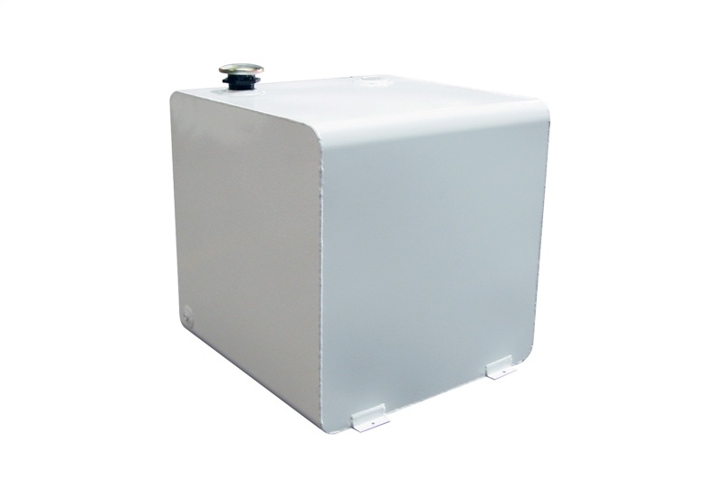 Deezee Universal Tanks - Square White Steel - DZ 91750S