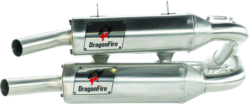 DragonFire Racing Exhaust - Fits Polaris Rzr Xp/Xp4 1000 Full System - 523030