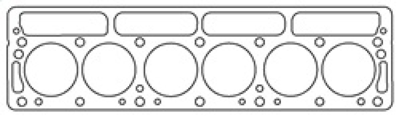 Cometic Triumph TR6 76mm .043 inch Copper 6-Cylinder Head Gasket - C4154-043