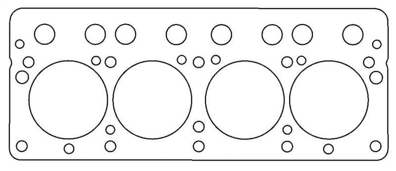 Cometic Triumph 1500cc Spitfire 74mm .043 inch Copper Head Gasket - C4153-043