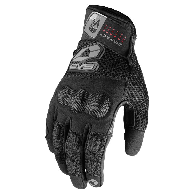 EVS Valencia Street Glove Black - Small - SGL19V-BK-S