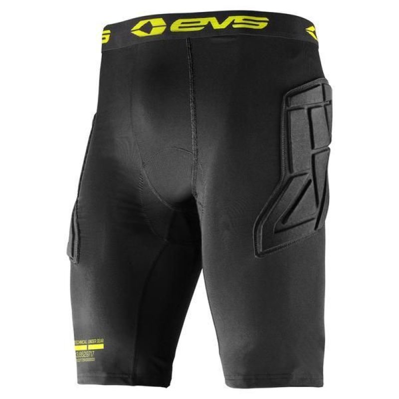 EVS Tug Padded Short Black - XL - TUGBOTPAD-BK-XL