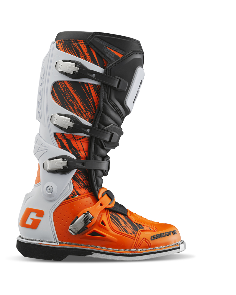 Gaerne Fastback Endurance Boot Orange/White/Black Size - 9 - 2196-008-9