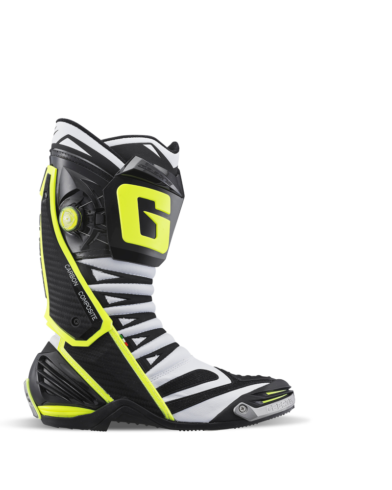 Gaerne GP 1 Evo Boot White/Black/Yellow Size - 10.5 - 2451-051-10.5
