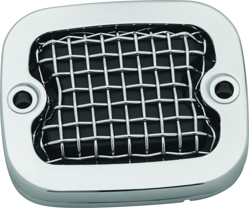 Kuryakyn Mesh Master Cylinder Cover Brk Chrome - 6534