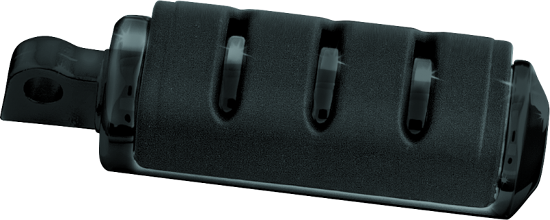 Kuryakyn Trident Large Peg With Male Adapter Gloss Black - 7561