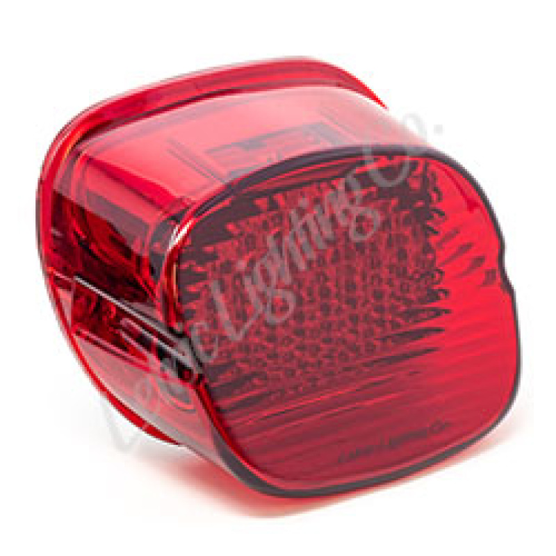 Letric Lighting Dlx Slantback Led Tllght Red - LLC-DS-R