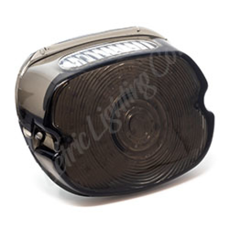 Letric Lighting 2022+ Low Rider ST Slantback Low-Profile LED Taillight - Smoke Lens - LLC-SLTL-S-ST