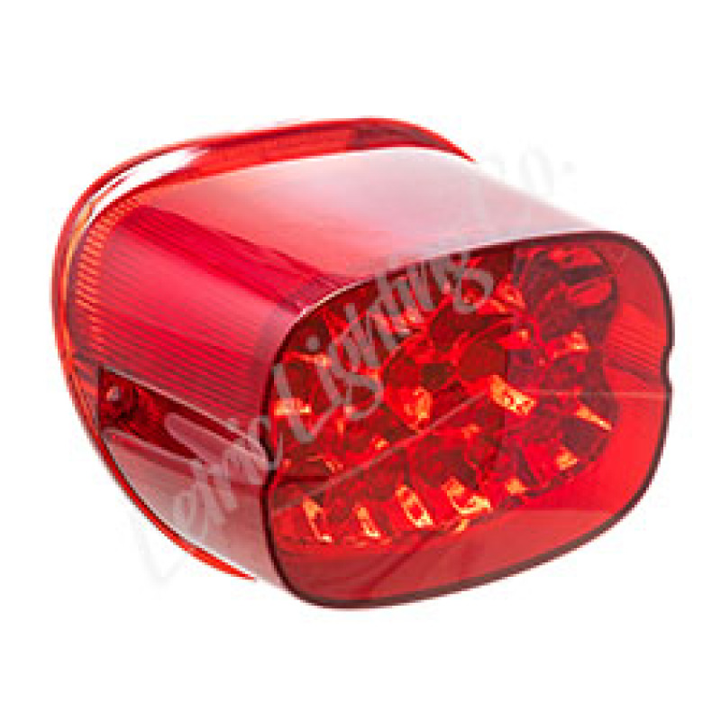 Letric Lighting Squareback Led Taillight Red - LLC-SQTL-RA