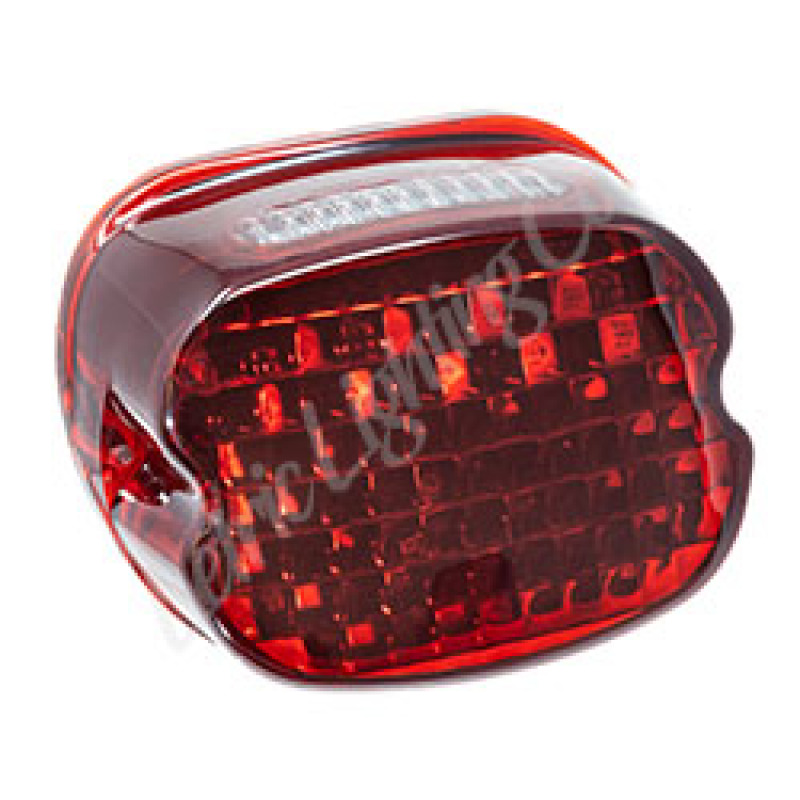 Letric Lighting Slantback Led Taillight Red - LLC-STL-R