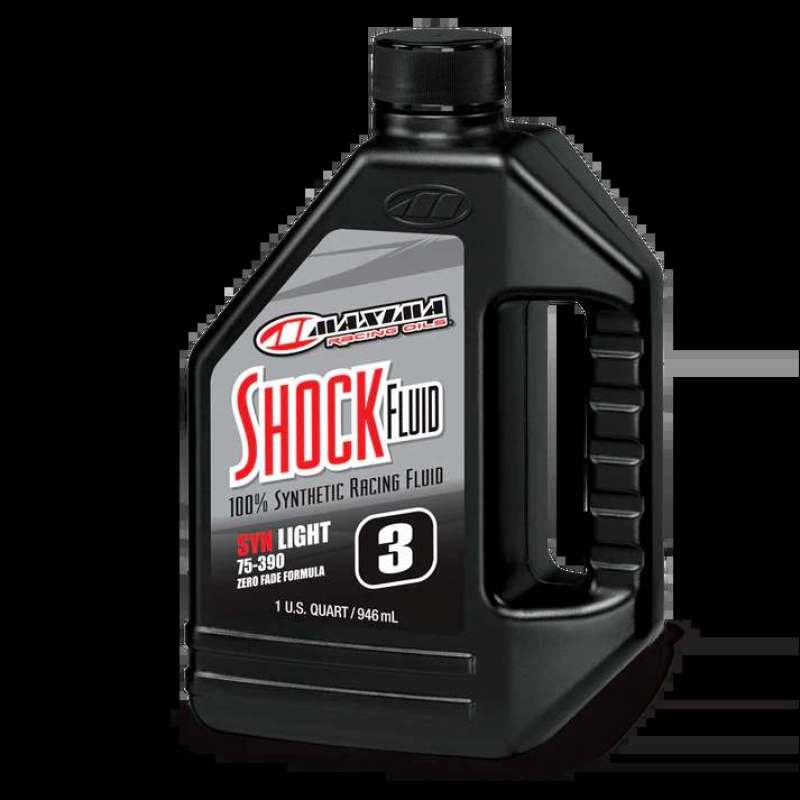 Maxima Synthetic Racing Shock Fluid Light 3wt - 1 Liter - 50-57901