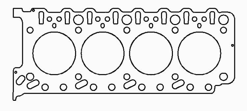 Cometic Porsche 4.5L 03-06 95mm Bore .027 inch MLS RHS Head Gasket - C4536-027