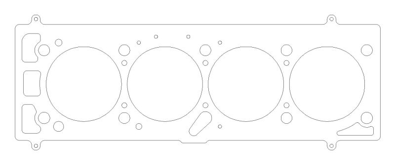 Cometic 76-85 Porsche 924 88mm .080 inch MLS Head Gasket - C4542-080