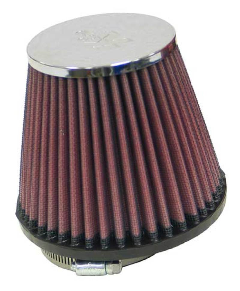 K&N Universal Chrome Filter 2.875in Flange ID / 5.188 Base OD / 3.5in Top OD / 4.438in Height - RC-4570