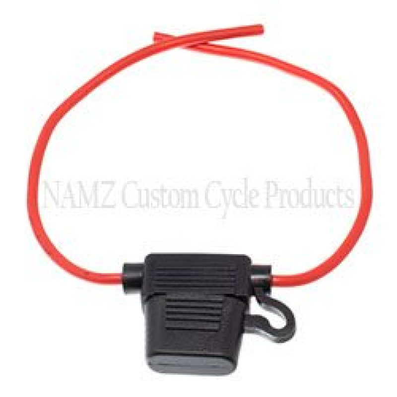 NAMZ Sealed ATO Fuse Holder 14g Wire (Fits ATO Fuses Up to 40 AMP) - NAFH-01