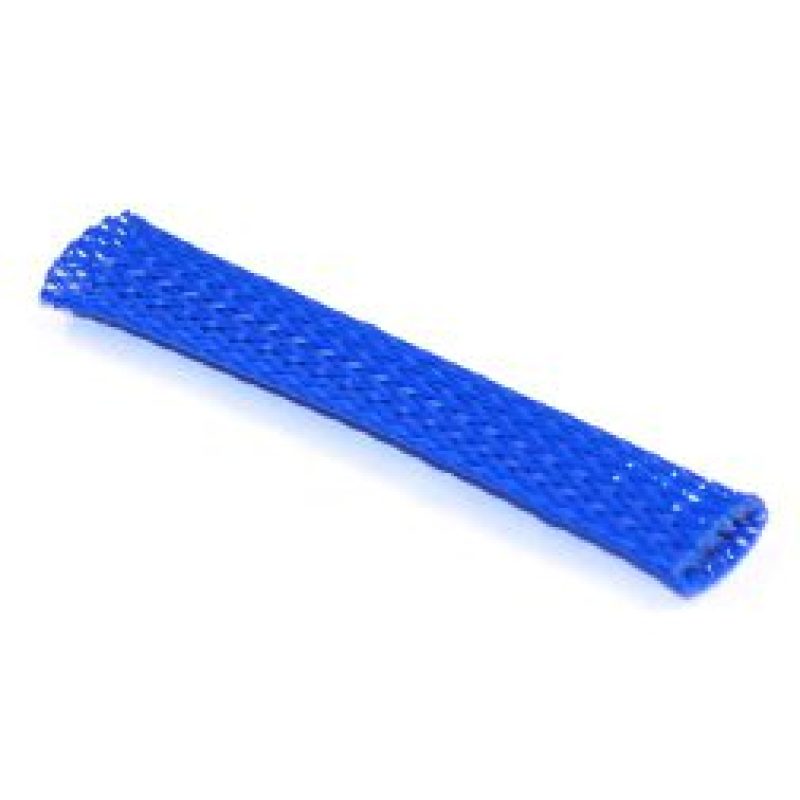 NAMZ Braided Flex Sleeving 10ft. Section (3/8in. ID) - Blue - NBFS-BL