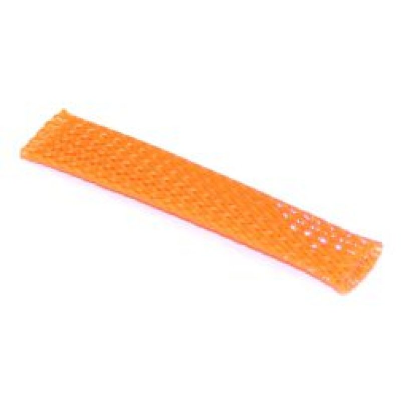 NAMZ Braided Flex Sleeving 10ft. Section (3/8in. ID) - Orange - NBFS-OR