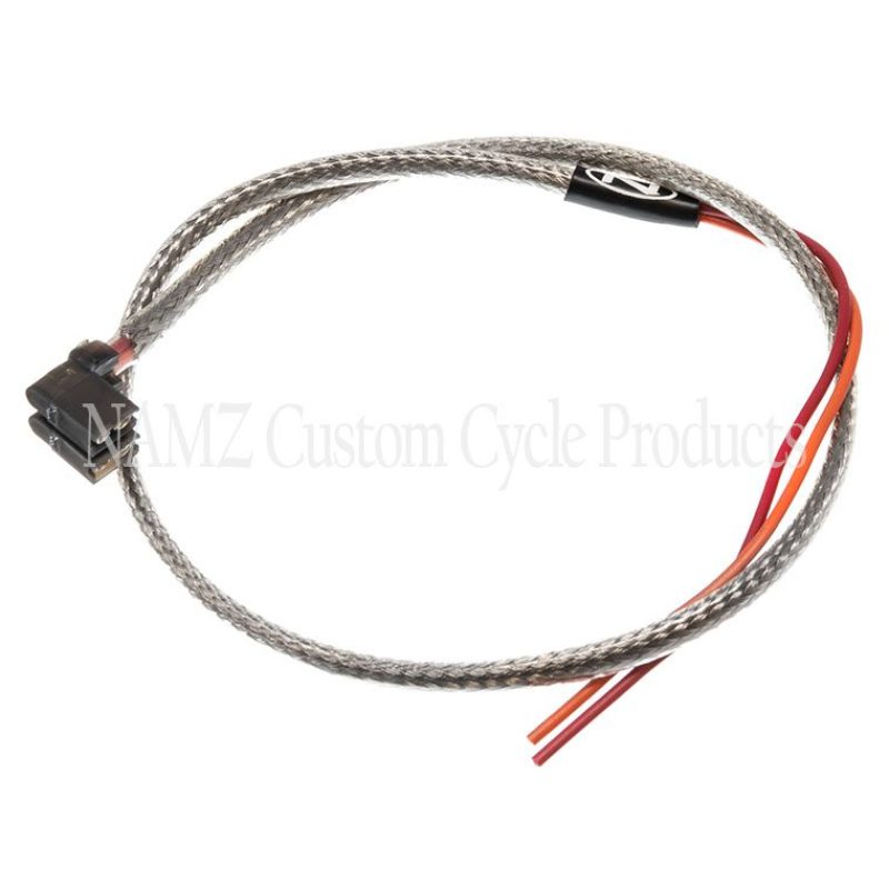 NAMZ Brake Switch Harness (SS Braided & Clear Coated) - NBSH-2418