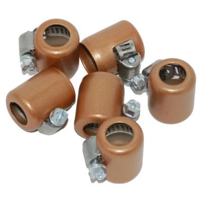 NAMZ Fuel Line Hose Clamps 1/4-5/16in. ID Copper (6 Pack) - NHC-C106