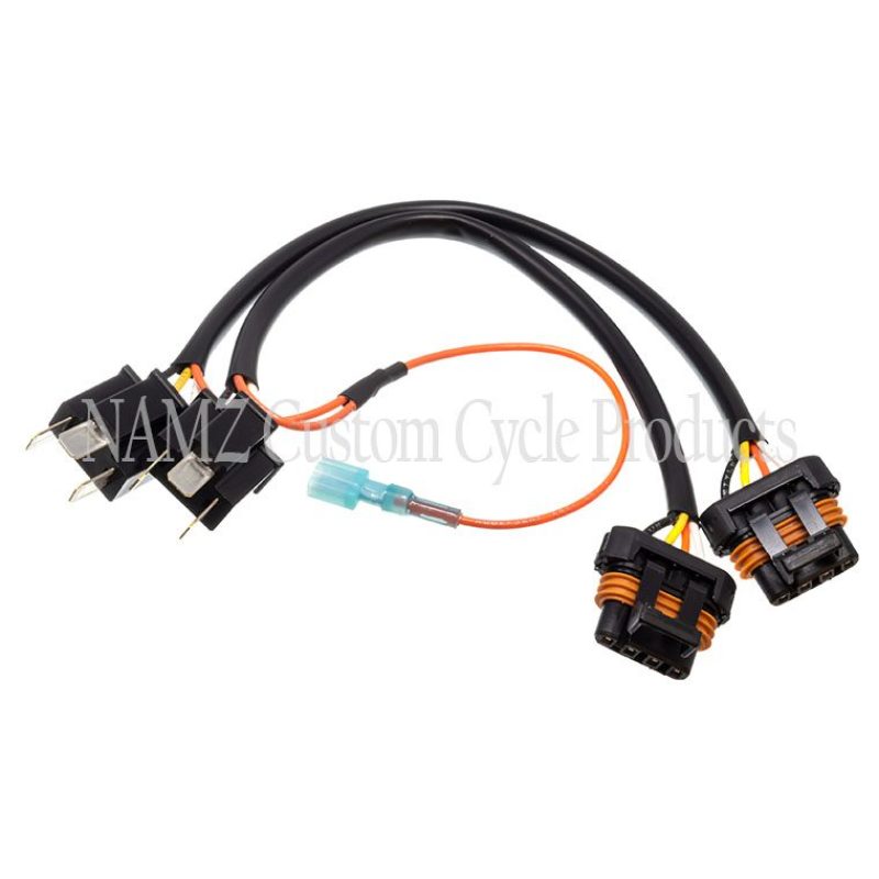 NAMZ 04-23 V-Twin FLTR OEM LED Headlamp Adaptor Daymaker Harness (HD 69200533) - NHD-69200533
