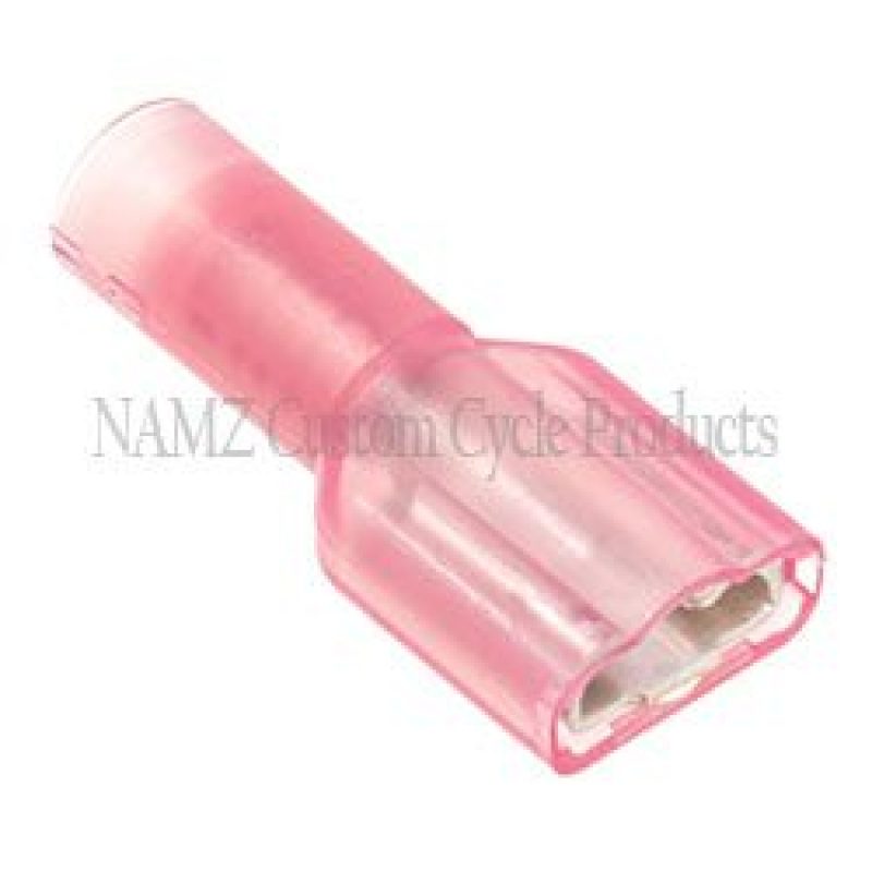 NAMZ Fully Insulated .25in. Female Quick Disconnect Terminals 22-18g (25 Pack) - NIS-19005-0001