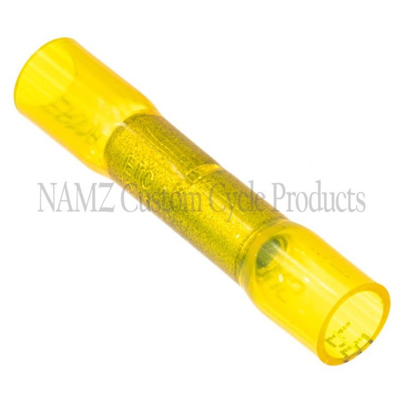 NAMZ Heat Sealable Butt Connector Terminals 12-10g (25 Pack) - NIS-19164-0056