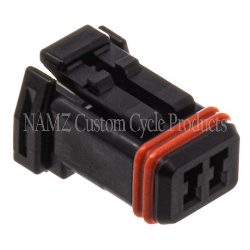 NAMZ JAE MX-1900 2-Position Female Black Socket Housing (HD 72906-11) - NJ-2S51