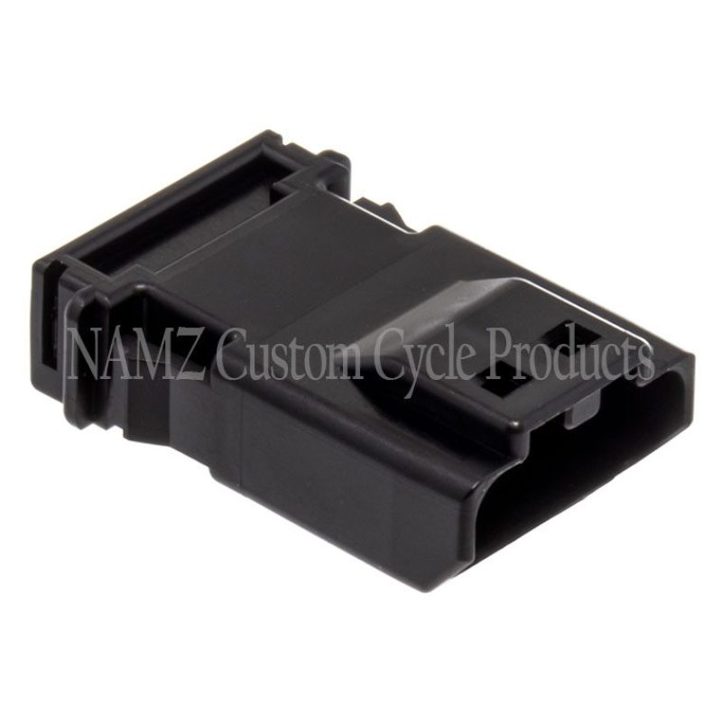 NAMZ JAE MX-1900 4-Position Male Black Pin Housing (HD 72907-11) - NJ-4P51
