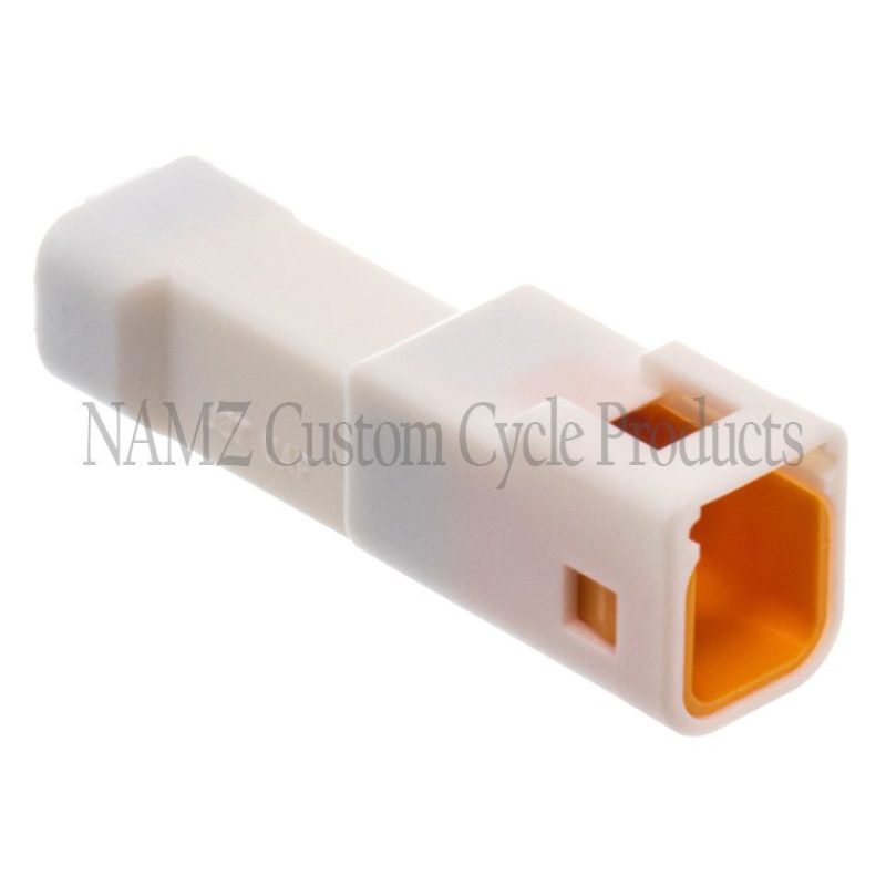 NAMZ JST 2-Position Male Connector Tab w/Wire Seal - NJST-02P