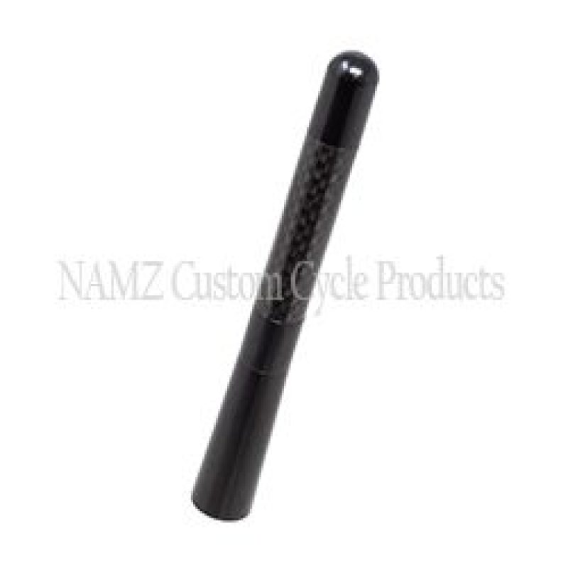 NAMZ HD Models w/Existing Audio Antenna Plug-N-Play AM/FM Alum Stubby Antenna w/Carbon Fiber Insert - NRA-CA1