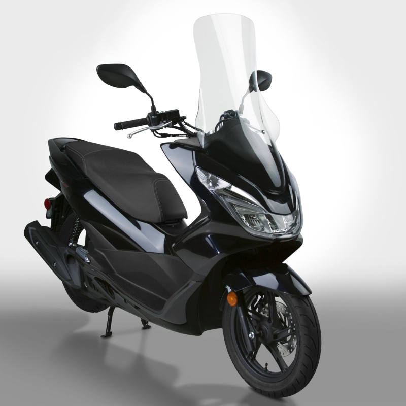 National Cycle 15-18 Honda PCX150/125 Scooter Wave Tall Windshield - Clear - N50003