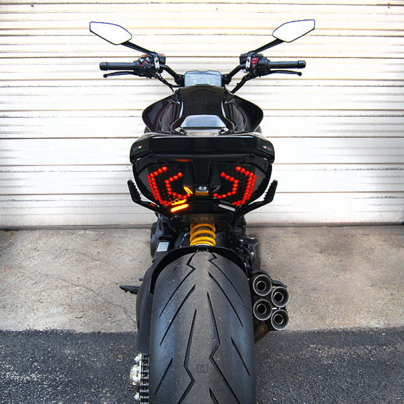 New Rage Cycles 23+ Ducati Diavel V4 Fender Eliminator Kit - DV4-FE