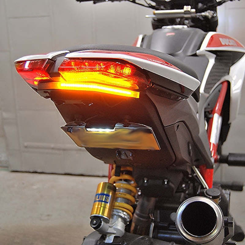 New Rage Cycles 13-19 Ducati Hypermotard 939/821 Fender Eliminator Kit Tucked - HYPER-FE-T