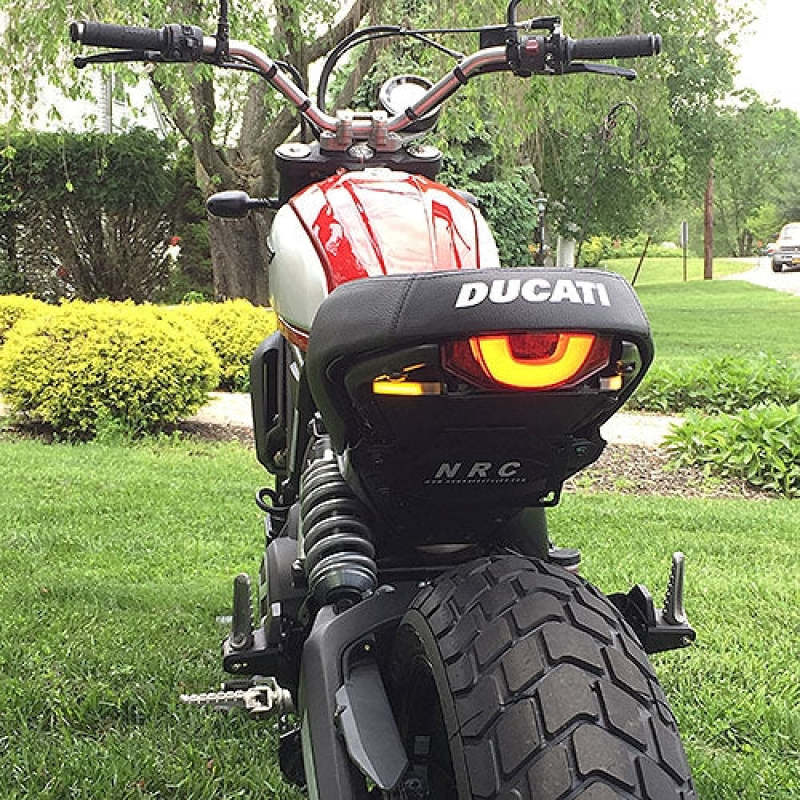 New Rage Cycles 15-17 Ducati Scrambler Classic/Icon/Full Throttle/Urban Enduro Fender Eliminator Kt - ICFU-FE-P