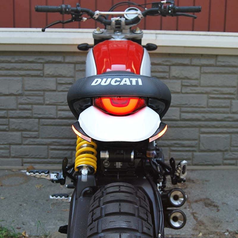 New Rage Cycles 17+ Ducati Scrambler Desert Sled Fender Eliminator Kit - SLED-FE