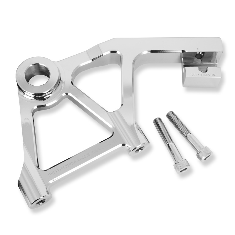 Performance Machine Touring Rear Rad Cal Bracket Assy - Chrome - 0023-1828AGNM-A-CH