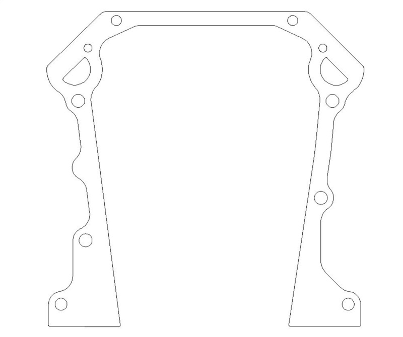 Cometic 65-91 Dodge V8 5.2L R-3 W-2 Timing Cover Gasket Set 0.018in AFM - C5576-018