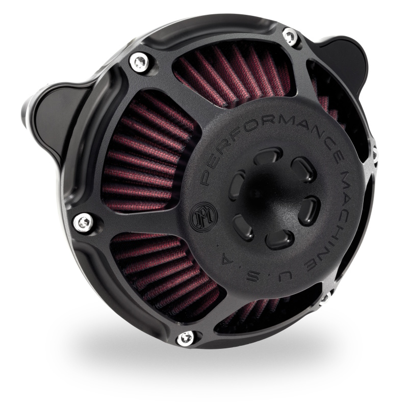 Performance Machine Air Cleaner Max HP - Black Ops - 0206-2141-SMB