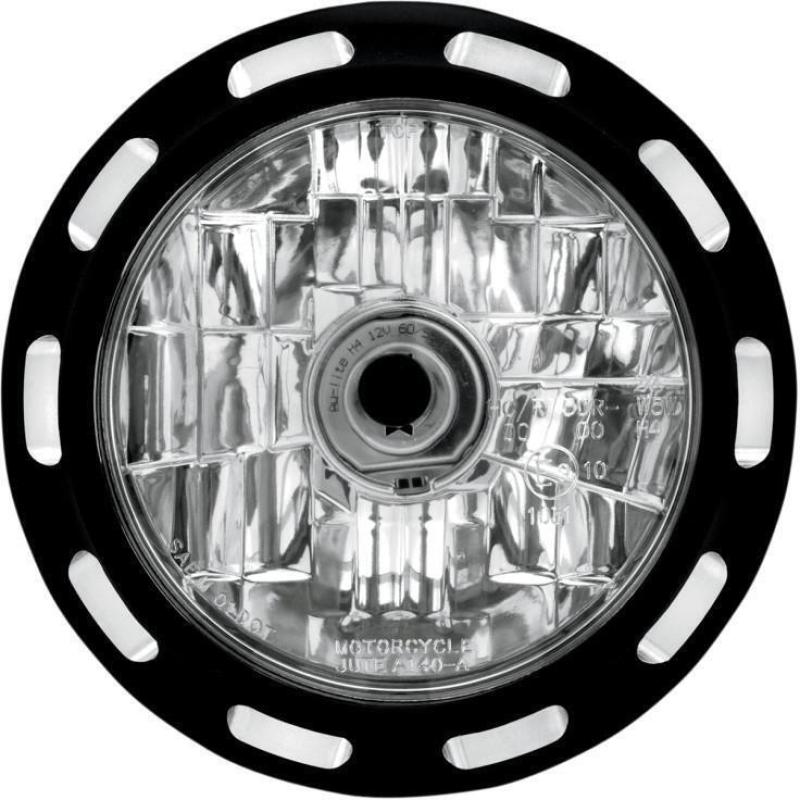 Performance Machine Apex Headlight Assembly 5-3/4in  - Contrast Cut - 0207-2004APX-BM