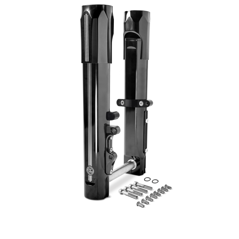 Performance Machine 14-Up Touring Lower Leg Assembly - Contrast Cut - 0208-2173-BM