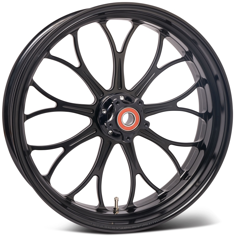 Performance Machine 21x3.5 Forged Wheel Revolution  - Black Ano - 1202-7106R-RVNAP-B