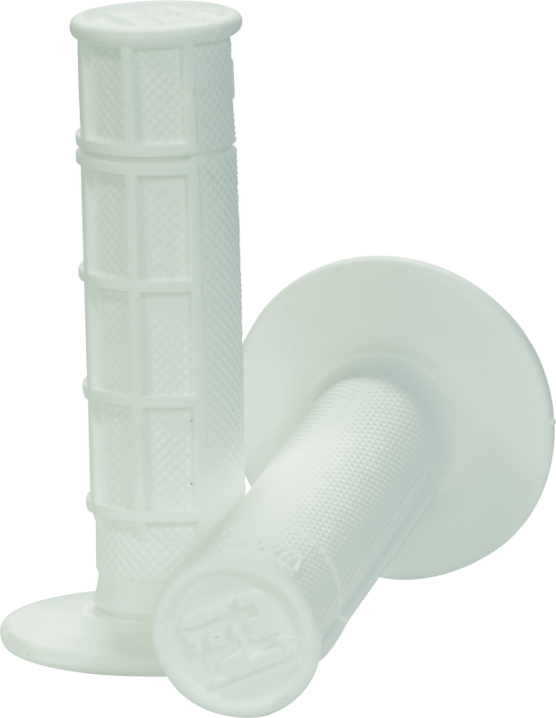 ProTaper Race Cut 1/2 Waffle Grips - White - 024034