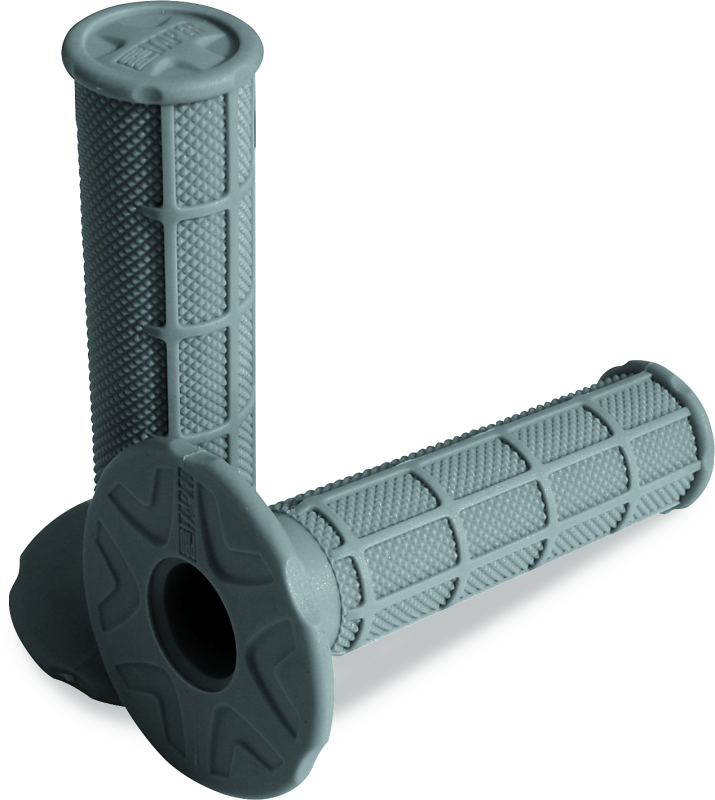 ProTaper 1/2 Waffle Grips - Soft Light Gray - 024833