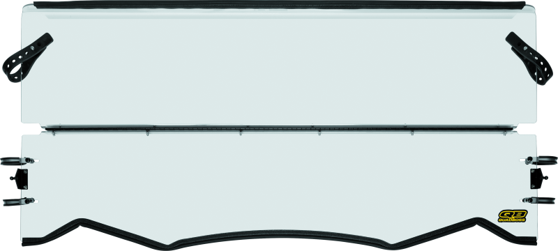 QuadBoss 09-14 Honda MUV700 Big Red Folding Windshield - 375642