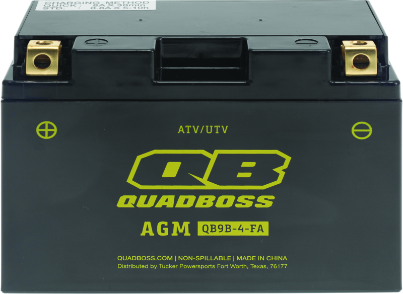 QuadBoss 06-20 Yamaha YFM700R Raptor Maintenance-Free AGM Battery - 401380