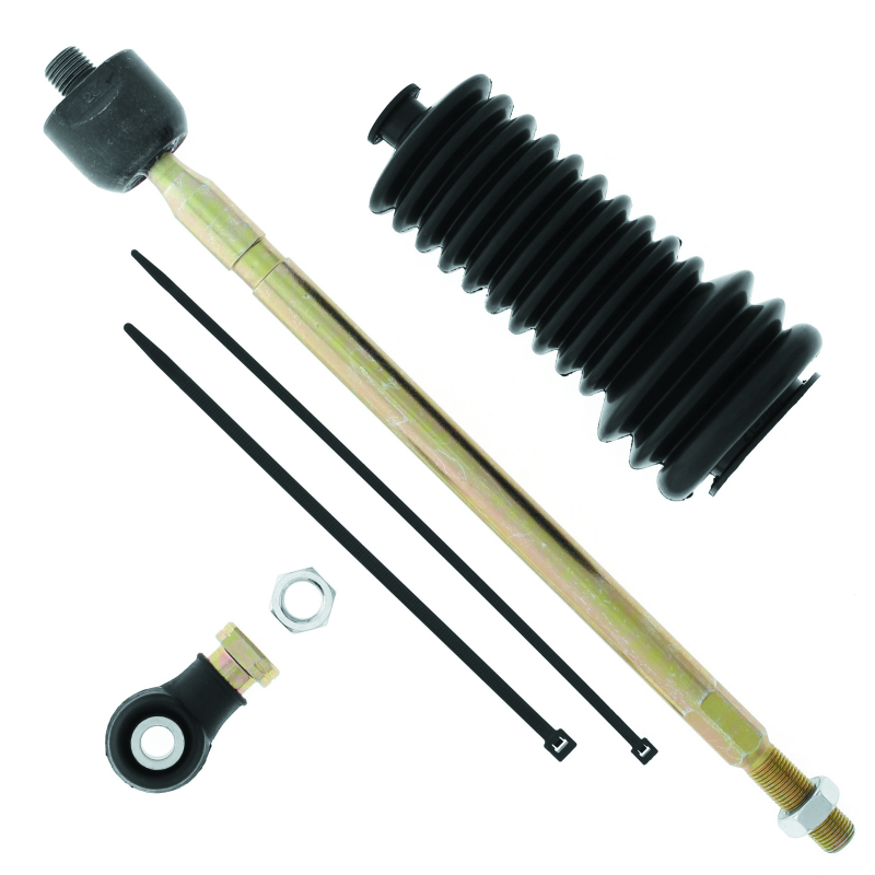QuadBoss 05-09 Polaris Ranger 500 2x4 (02) Steering Rack Tie Rod Assembly Kit - Right Inner & Outer - 411146