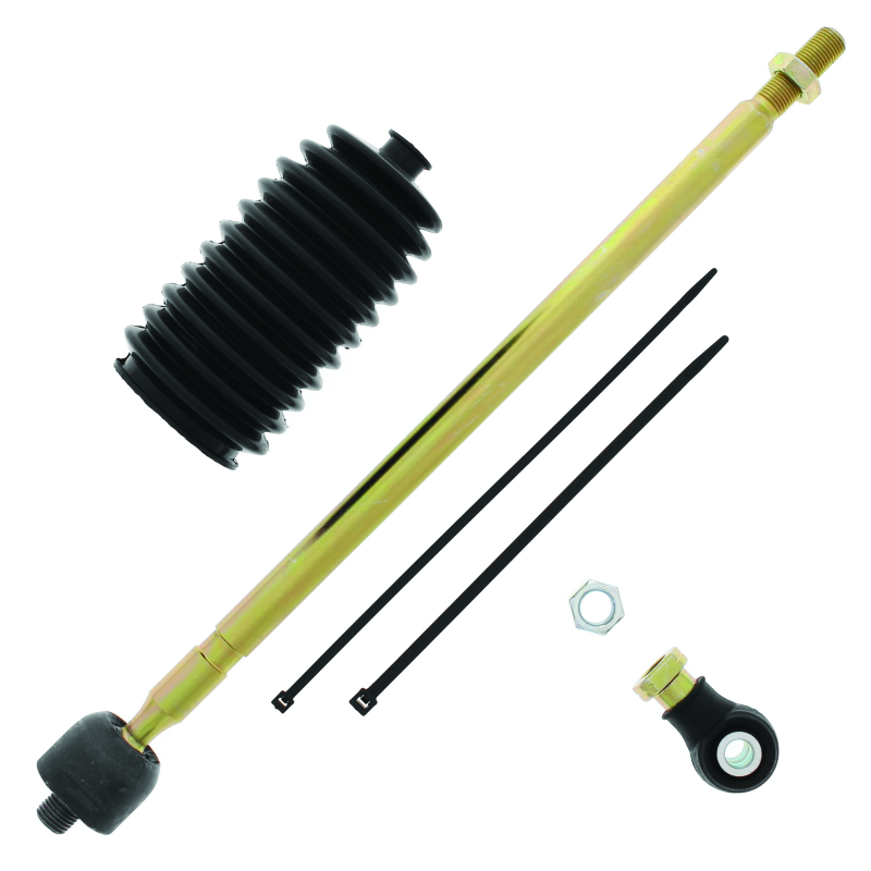 QuadBoss 09-10 Polaris Ranger 500 4x4 (03)Steering Rack Tie Rod Assembly Kit - Left Inner & Outer - 411147