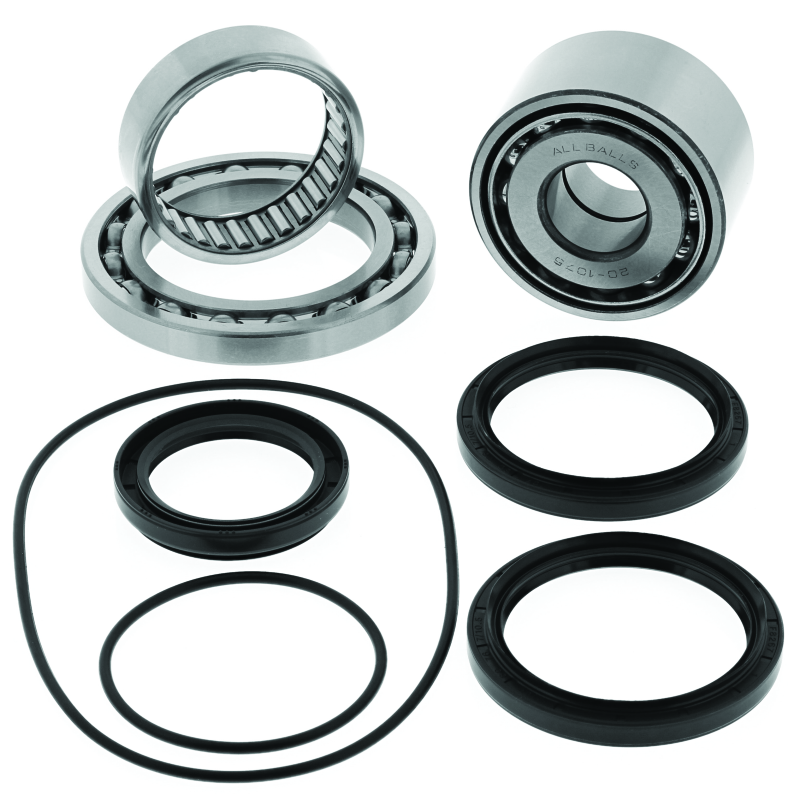 QuadBoss 07-08 Yamaha YFM400 Grizzly 4x4 Rear Differential Bearing & Seal Kit - 414568