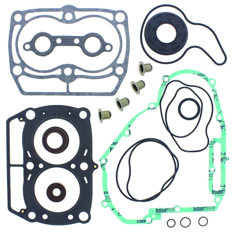 QuadBoss 05-09 Polaris Ranger 700 4x4 Complete Gasket Set w/ Oil Seal - 564733